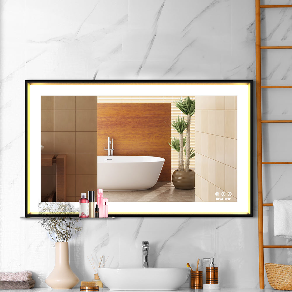 BEAUTME Bathroom Mirror with LED Lights