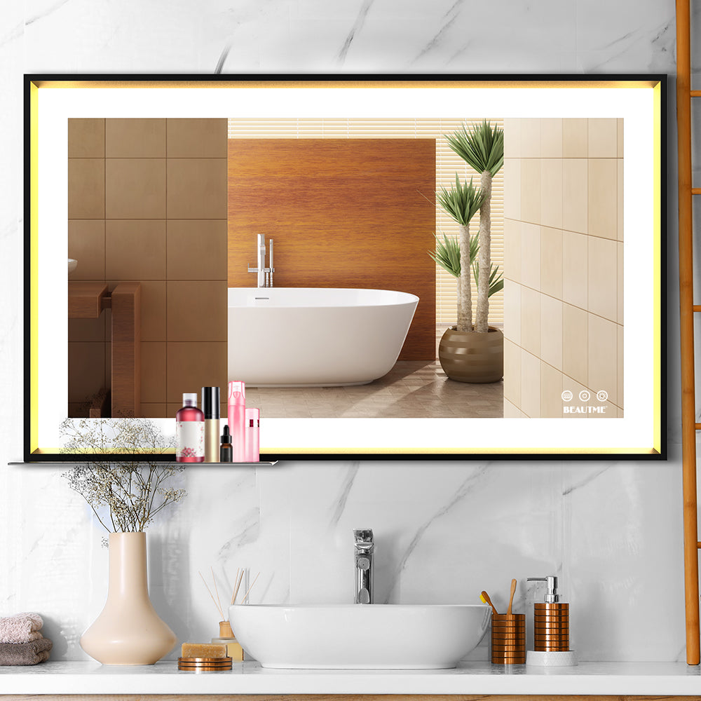 BEAUTME Bathroom Mirror with LED Lights